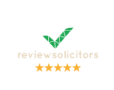 Logo defining the review solicitors identity.